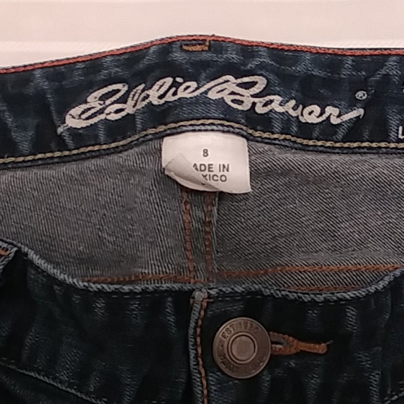 Eddie Bauer Women Skinny Blue Jeans - Picture 3 of 10